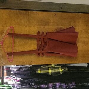 Cute strappy mini skirt with suspenders